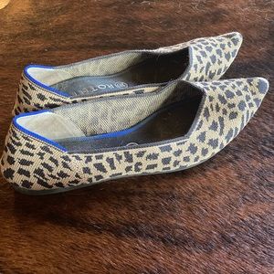 Rothy’s cheetah print flats